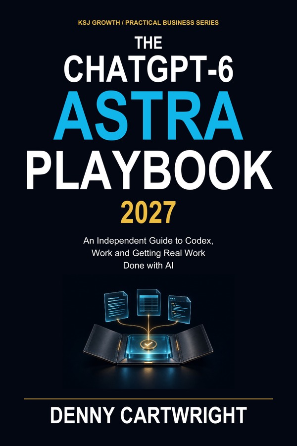 The ChatGPT-6 Astra Playbook 2027 book cover