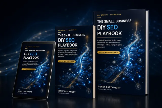 The Small Business DIY SEO Playbook book cover